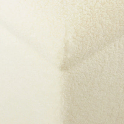 HomePop Sherpa Upholstered Storage Bench - Cream