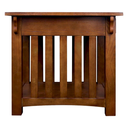 Leick Home 1 Drawer Transitional End Table