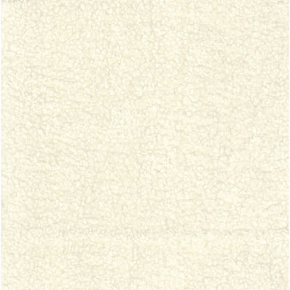 HomePop Sherpa Accent Chair with Wood Legs - Cream