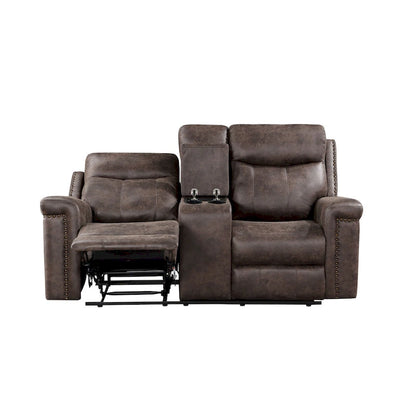 New Classic Furniture Murphy Mocha 2-Piece Motion Living Room Set
