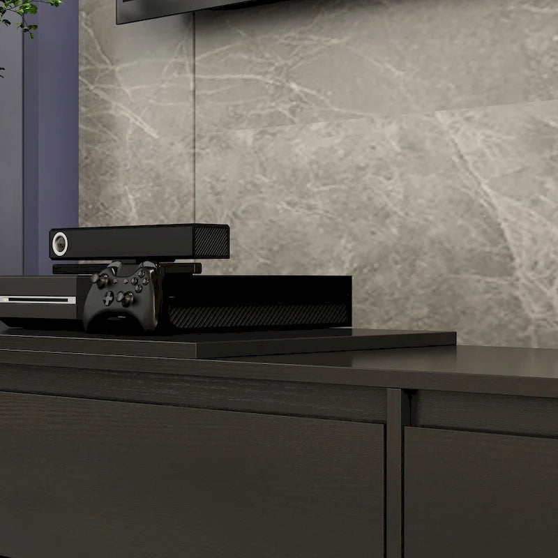 TV Stand Modern Extendable TV Stand in Stretch for TVs up to 120