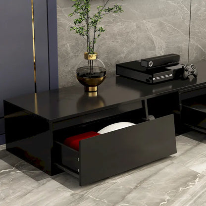 TV Stand Modern Extendable TV Stand in Stretch for TVs up to 120