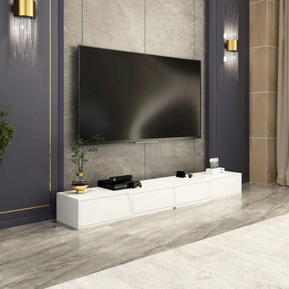 TV Stand Modern Extendable TV Stand in Stretch for TVs up to 120