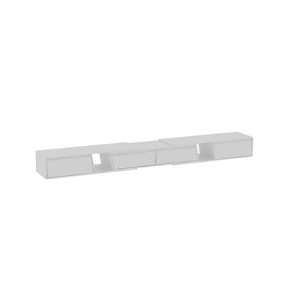 TV Stand Modern Extendable TV Stand in Stretch for TVs up to 120