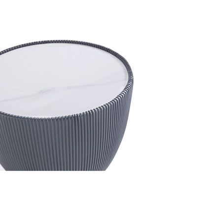 Manhattan Comfort Modern Anderson 2.0 Upholstered End Table