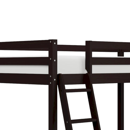 Hillsdale Caspian Wood Twin Loft Bed with Desk
