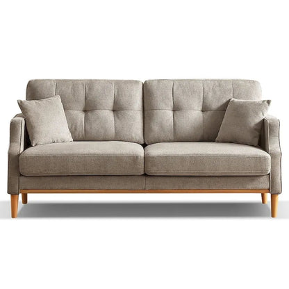Modern 3-seat Fabric Sofa with USB Charge Port