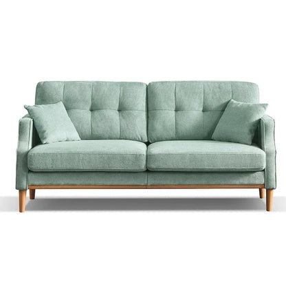 Modern 3-seat Fabric Sofa with USB Charge Port