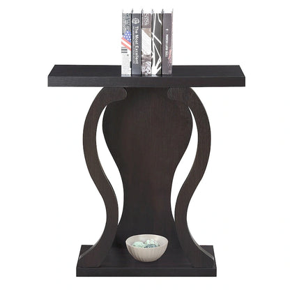 Convenience Concepts Newport Terry B Console Table with Shelf