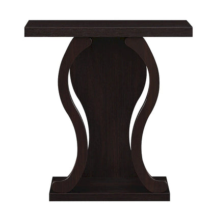 Convenience Concepts Newport Terry B Console Table with Shelf