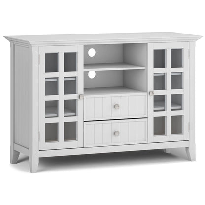 WYNDENHALL Normandy SOLID WOOD 53 inch Wide TV Media Stand For TVs up to 60 inches