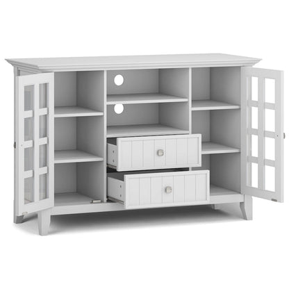 WYNDENHALL Normandy SOLID WOOD 53 inch Wide TV Media Stand For TVs up to 60 inches