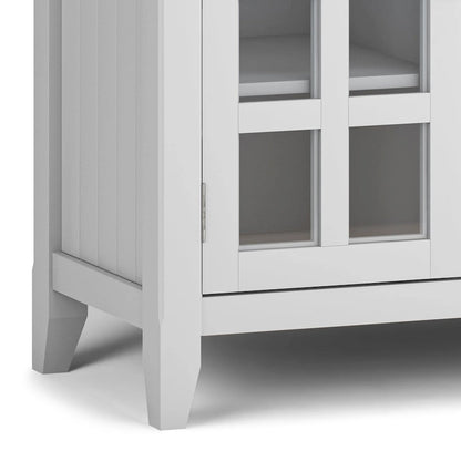 WYNDENHALL Normandy SOLID WOOD 53 inch Wide TV Media Stand For TVs up to 60 inches