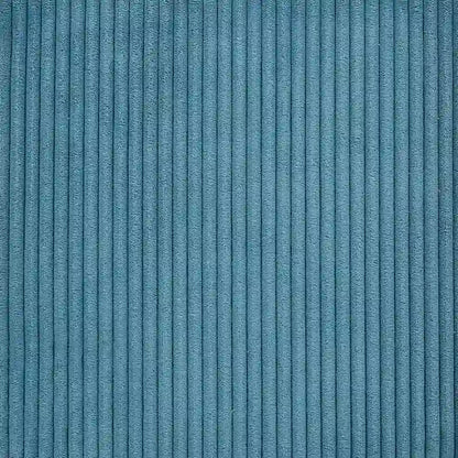 Sorra Home Indoor Corduroy Large Round Pouf/Ottoman