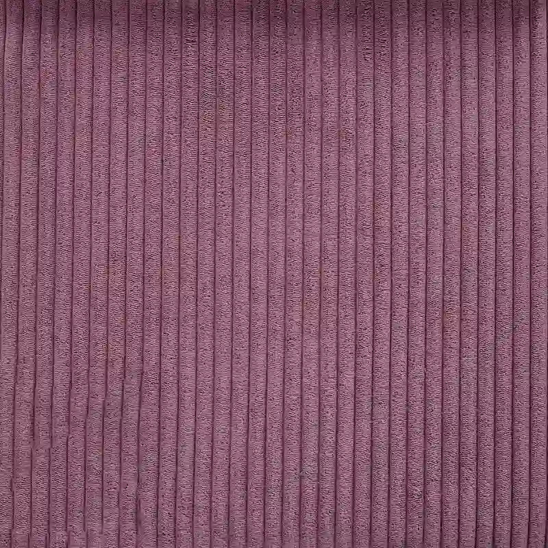 Sorra Home Indoor Corduroy Large Round Pouf/Ottoman