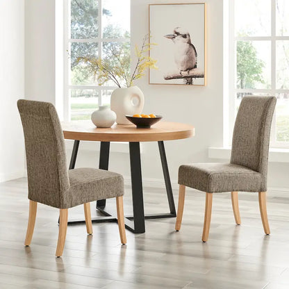 Valencia Fabric Chair, (Set of 2)