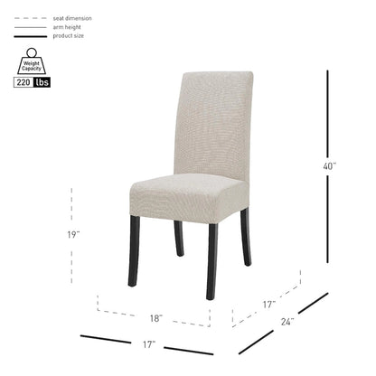 Valencia Fabric Chair, (Set of 2)