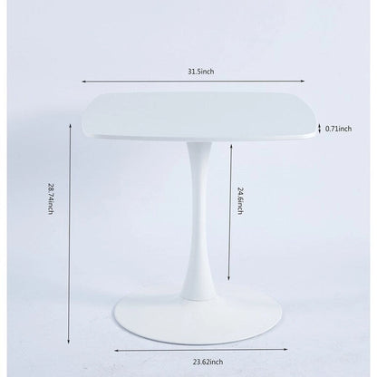 31.5 Special Dining Table With Round Pedestal for 2-4 People