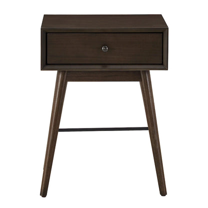 Aksel Wood 1-drawer End Table by iNSPIRE Q Modern
