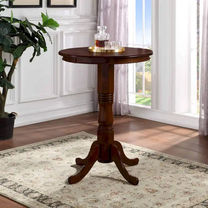 Spectator Round Wood Pub Table