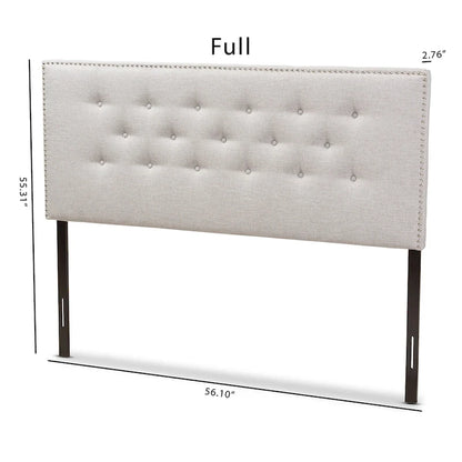 Contemporary Fabric Headboard by Baxton Studio
