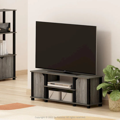 Furinno Brahms TV Stand with Shelves and Storage