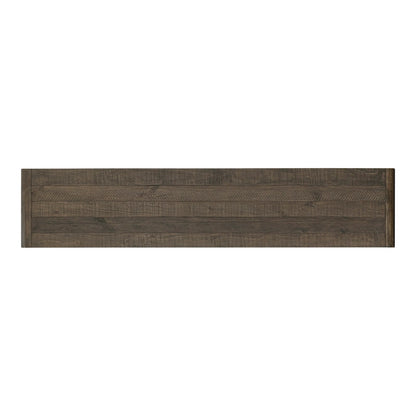 Aurelle Home Modima Rustic Rounded Edge Entertainment Center