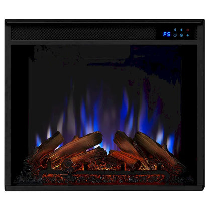 Marlowe 70 TV Stand Electric Fireplace White by Real Flame