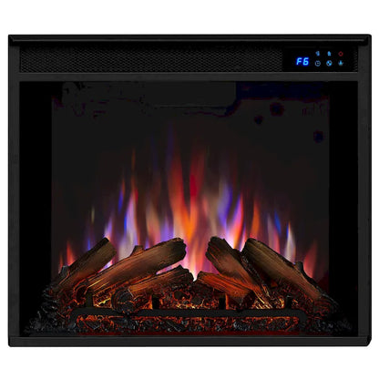 Marlowe 70 TV Stand Electric Fireplace White by Real Flame