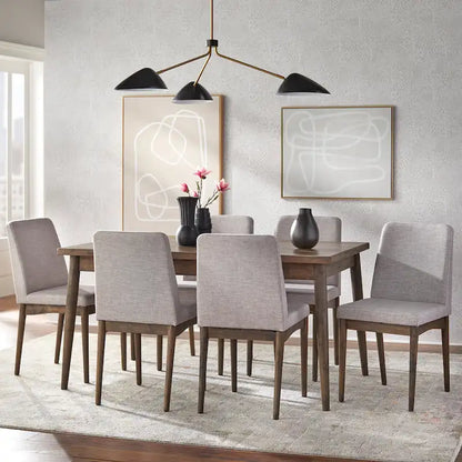 Simple Living Element Mid-Century Dining Table - Walnut