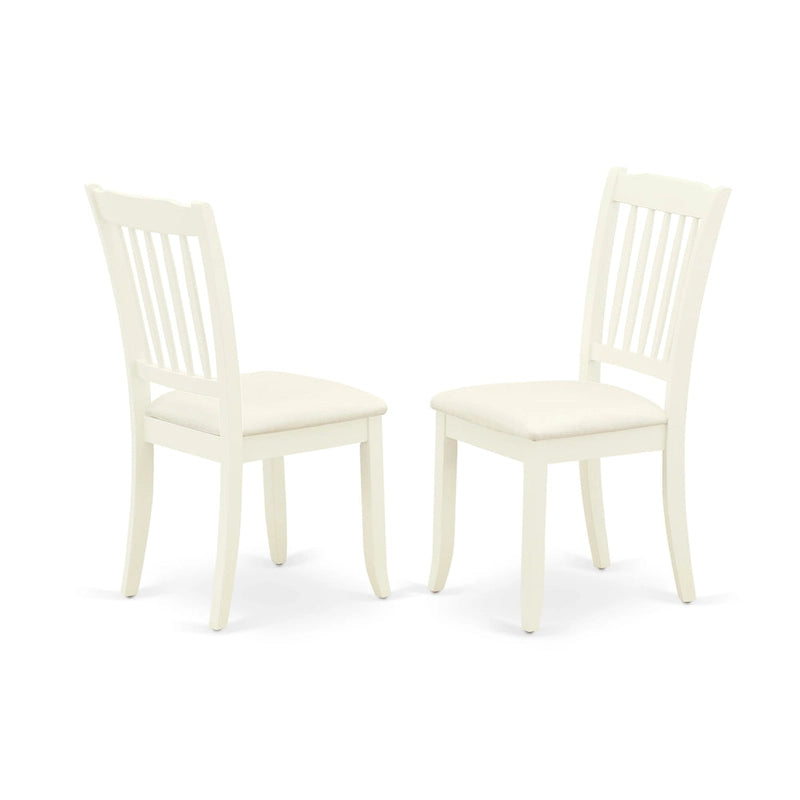 East West Furniture Kitchen Table Set- a Dining Room Table and Kitchen Chairs