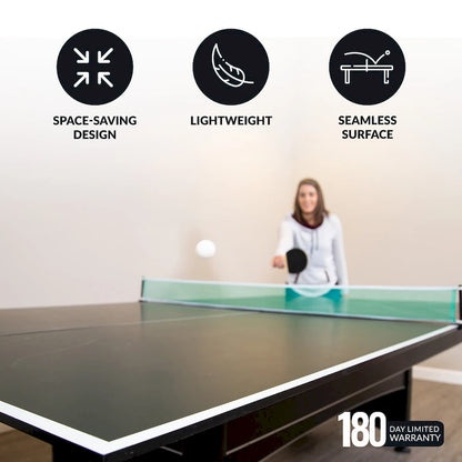 Hathaway Quick Set 12mm Table Tennis Conversion Top