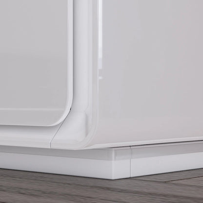 LED Nightstand White Modern Nightstand LED Night Stand Bedside Table