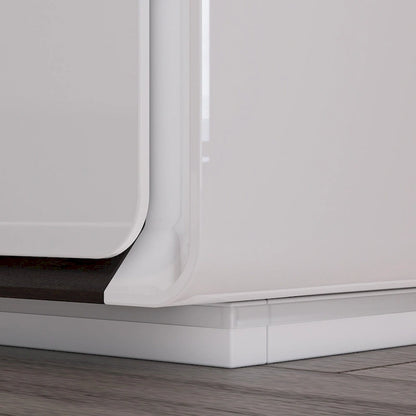 LED Nightstand White Modern Nightstand LED Night Stand Bedside Table