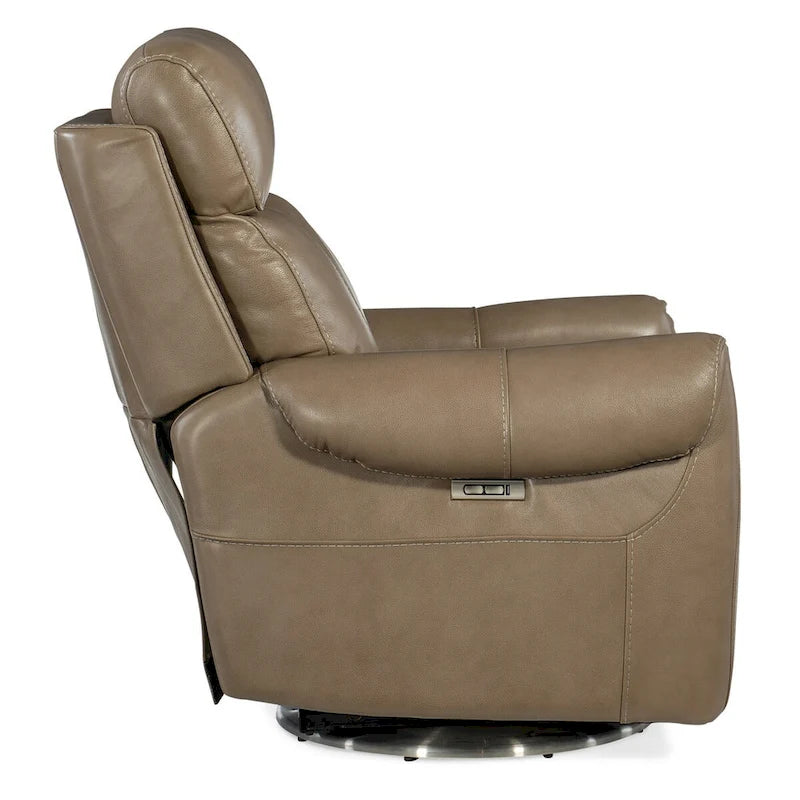Hooker Furniture RC600-PHSZ-POWER-RECLINER Sterling 36 Wide Leather