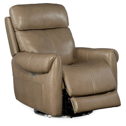 Hooker Furniture RC600-PHSZ-POWER-RECLINER Sterling 36 Wide Leather