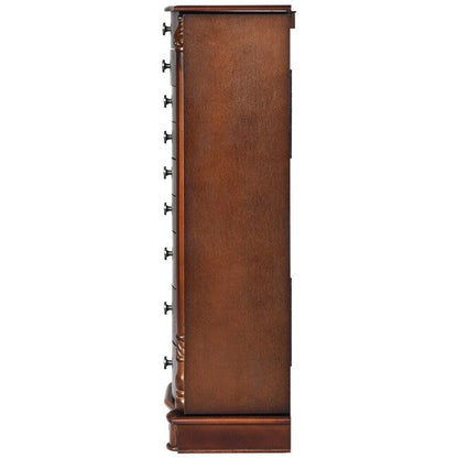 Large Wooden Jewelry Storage Box Organizer - 17 x 12 x 39.5 (L x W x H)
