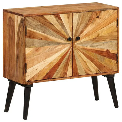 vidaXL Sideboard Solid Mango Wood 33.5x11.8x29.5