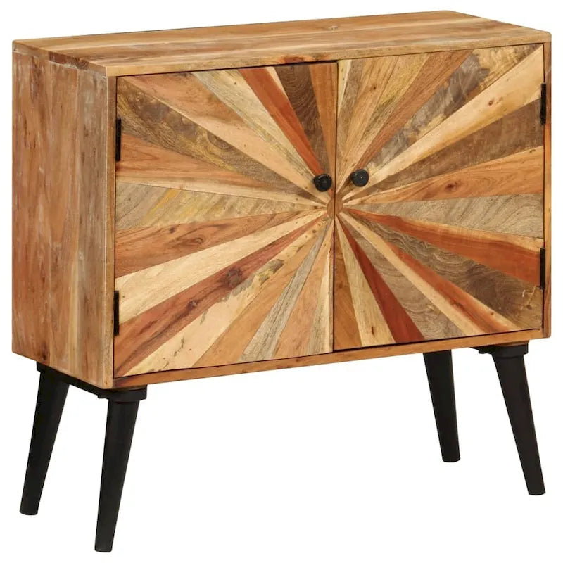 vidaXL Sideboard Solid Mango Wood 33.5x11.8x29.5