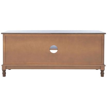 SAFAVIEH Echo 2-Door 2-Shelf Storage TV Media Stand - 47.3 W x 15.8 L x 20 H - 47Wx16Dx20H