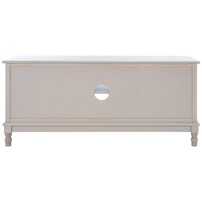SAFAVIEH Echo 2-Door 2-Shelf Storage TV Media Stand - 47.3 W x 15.8 L x 20 H - 47Wx16Dx20H