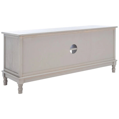 SAFAVIEH Echo 2-Door 2-Shelf Storage TV Media Stand - 47.3 W x 15.8 L x 20 H - 47Wx16Dx20H