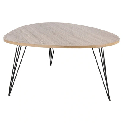 SAFAVIEH Louann Oak Finish/ Black Coffee Table - 44 x 31.5 x 15.6 - 44Wx32Dx16H
