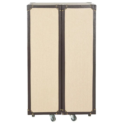 SAFAVIEH Krista Storage Beige Bar Cabinet - 23.6 x 17.7 x 42.1 - 24Wx18Dx42H