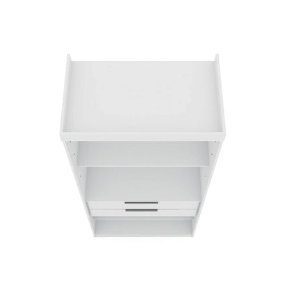 Mulberry Open 1 Sectional Modern Armoire Wardrobe Closet