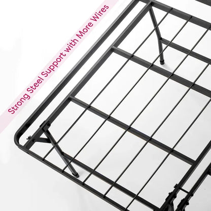18 Inch Metal Platform Bed Frame by Crown Comfort