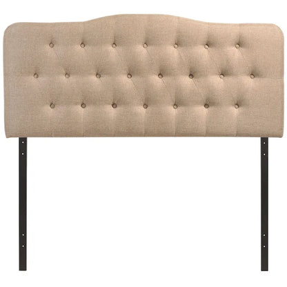 The Gray Barn Burr Hollow King Fabric Headboard