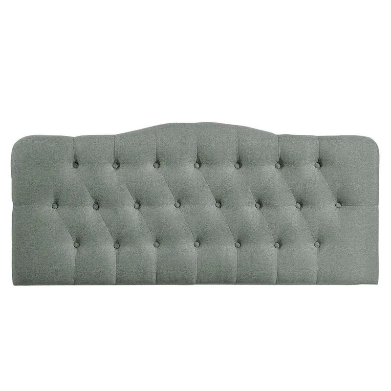 The Gray Barn Burr Hollow King Fabric Headboard