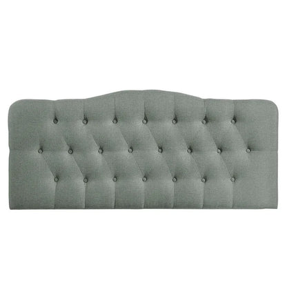 The Gray Barn Burr Hollow King Fabric Headboard