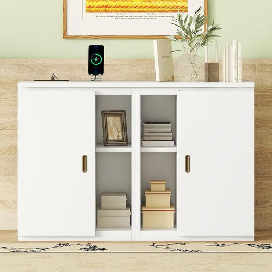 QW Full Size Murphy Bed with Shelves